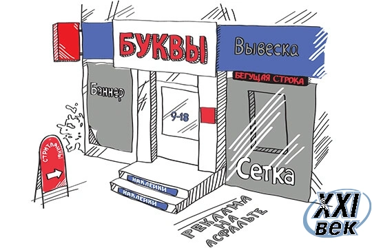 Макеты рекламы